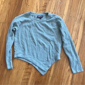 Nordstrom Kids Asymmetric Waffle Knit Top, Size L (14-16)